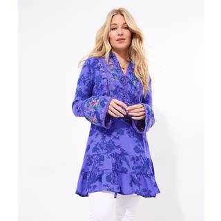 Joe Browns Joe Browns Blue Bird Print Lace Detail Tunic