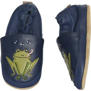 Melton Frog læder slippers - 1130