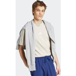adidas adidas White Essentials 3-Stripes Single 100% Cotton Jersey T-Shirt