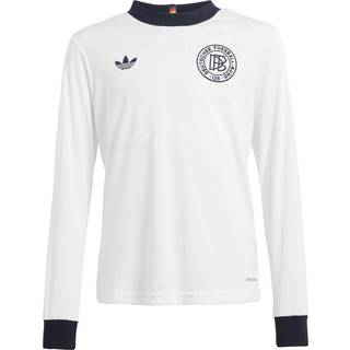 Germany Anniversary Long Sleeve Kids trøje - Cloud White / Black - 140
