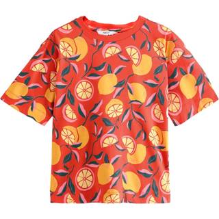 Next Kortærmet Rund hals 100% Bomuld T-shirtEU 44 (UK 16)