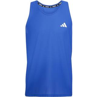 adidas Own the Run Bars Tank Tank Top Herrer størrelse XXL - Regular farve blå