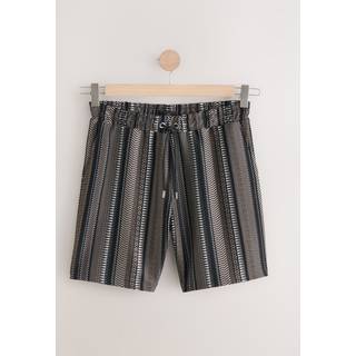 Next Jersey shorts med tekstureret mønsterSmall