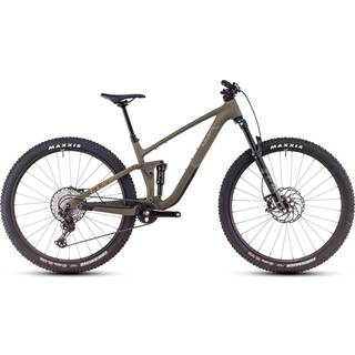 Cube Fuldaffjedret MTB Stereo One22 C:62 TM 29 Dustyolive/Gold