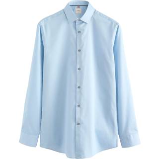 Next Easy Care Textured Single Cuff Smart Skjorter - EU 36 Almindelig