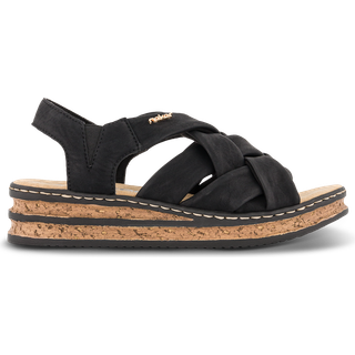 Rieker Sandal Sort 62908-00 - 42