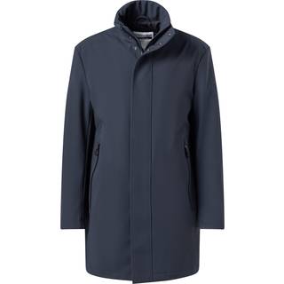 Strellson Herren Mantel blau unifarben