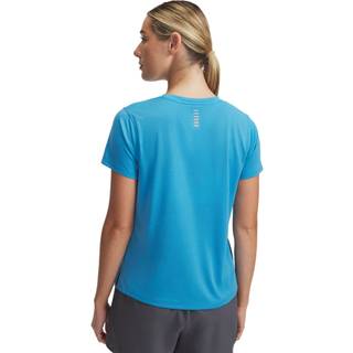 Under Armour Launch Shortsleeve Running Shirt Women - Blue, Size L - blue