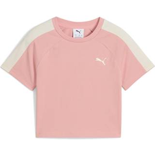 Women&#39;s Puma T7 Baby Tee Youth, Pink, Size 7-8Y, Shop - Pink Fruit - 7-8Y