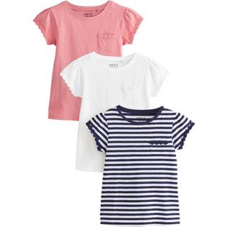 Next Daisy Trim T-shirt 3 -pakke (1.5-16år)5 år (110cm)
