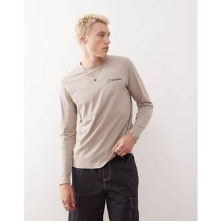 Men's Grappled Long Sleeve Tee - Grey