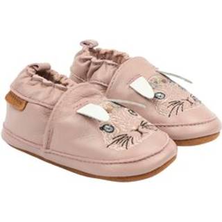 Mikk-Line Læder Slipper - 3D - ADOBE ROSE