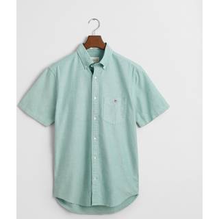 GANT Herre Regular fit Classic oxford-skjorte med korte ærmer (S)