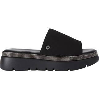 Carvela Comfort Carvela Comfort Black Dazzle Flatform Sandals