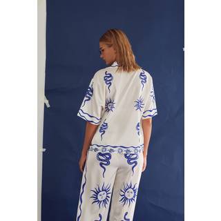 Noella Bukser - Kimona - Chana Blue Print