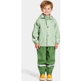 Didriksons Kids' Slaskeman Set 2 Light Algae Green, 130