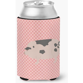 """" Caroline's Treasures Gloucester Old Spot Pig Pink Check Decorative kan hugger flerfarvet """"