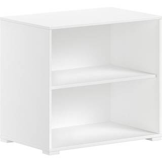 Bogreol til mellemhøjseng – Sam, hvid