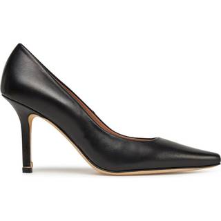 Pumps i læder med dobbelt B-monogram