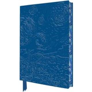Vincent van Gogh: The Starry Night 2026 Artisan Art Vegan Leather Diary Planner - Page to View with Notes