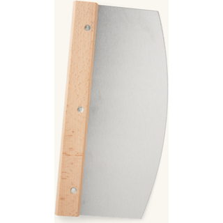 Søstrene Grene | Pizzaskærer | Bøgetræ/rustfrit stål. 24 cm. | Natur