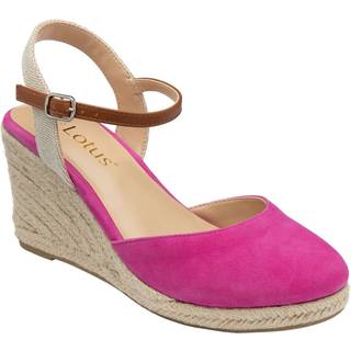Lotus Lotus Pink Espadrilles Shoes