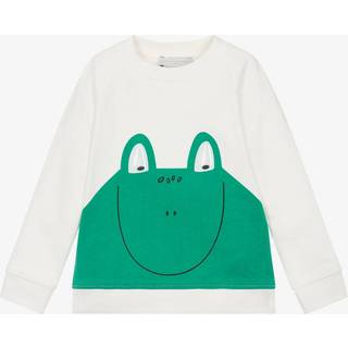 Stella McCartney Kids Printed cotton jersey sweatshirt - white - Y 8