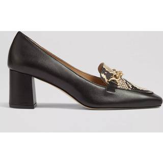 LK Bennett LK Bennett Natural Johanna Printed & Nappa Leather Snaffle Courts
