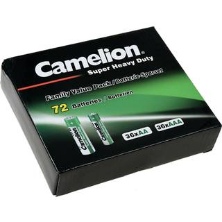 Camelion Batterier Spare-Sæt - 36x LR6/AA + 36x LR03/AAA