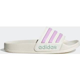 ADILETTE BADESANDALER - Off White / Bliss Lilac / Halo Mint - 33