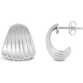 Eleanor Medium Øreringe, Silver