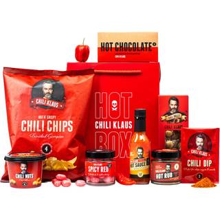 Chili Klaus Hot Box Red Gaveæske