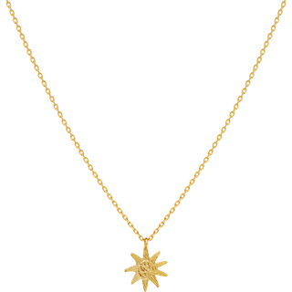 Maanesten Halskæde - Soleima - Gold Colour