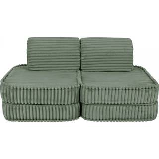 MeowBaby Churros Sofa Basic, Olive Sage Green