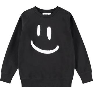 Molo Mike Sweatshirt Black 116 cm  Sort  116 cm  Unisex