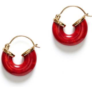 ANNI LU Petit Swel Hoop Bright Øreringe 18 kt. Forgyldt Messing 241-30-78 - Dame