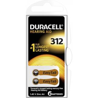 Duracell Høreapparat PR41 6er Blister