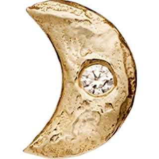 Crescent enkelt ørering Maanesten - Smykker & accessories i dansk design - ONE SIZE