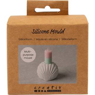 Silikoneform til Muslingelysestage - 5,5 cm