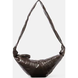 Lemaire Croissant Small faux leather shoulder bag - brown - One Size
