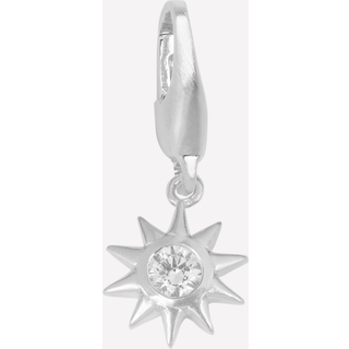 ByBiehl Star Charm charm i sølv med cubic zirkonia