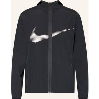 Nike Form-Dri-FIT-jakke med hætte til mænd - sort - M