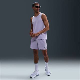Nike Stride Dri-FIT-2-i-1-løbeshorts (18 cm) til mænd - lilla - XXL