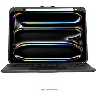 Targus Versavu - keyboard and folio case - with trackpad - QWERTY - Nordic - black Input Device - Tastatur & Folio sæt - Nordisk - Sort