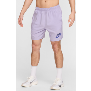 Nike Challenger Run Energy-Dri-FIT-løbeshorts (18 cm) uden for til mænd - lilla - XXL