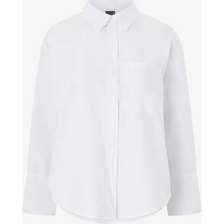 Gina Tricot-Poplin shirt-Skjorter-Hvid-XL-Dame