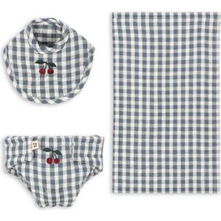 Konges Sløjd Doll Nursery Set Blue Check One Size     3Y+ kvinde