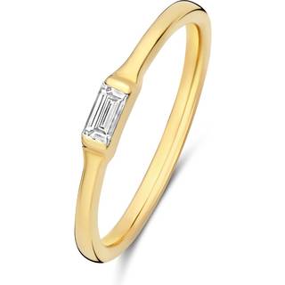 Isabel Bernard De la Paix Lucia 14 karat gold ring with diamond 0.08 carat IBD330045