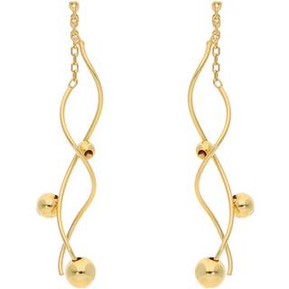 Nuni Copenhagen Angelina-Small Øreringe 24 kt. Forgyldt Sølv A1415 - Dame - 925 Sterling Silver