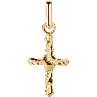 Camille Brinch Cross Contrast Vedhæng Forgyldt